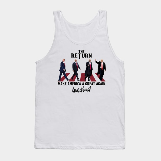 Donald Trump 2024 Take America Back Election - The Return Tank Top by Stewart Cowboy Prints